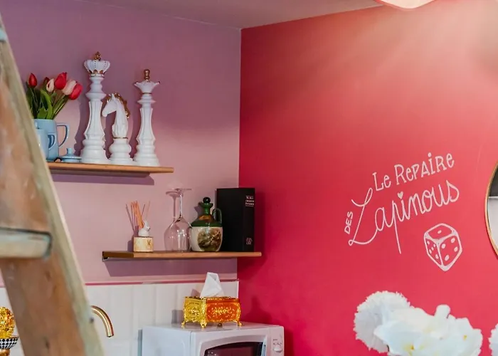 別荘 Le Repaire Des Lapinous, Reveuse Et Curieuse !