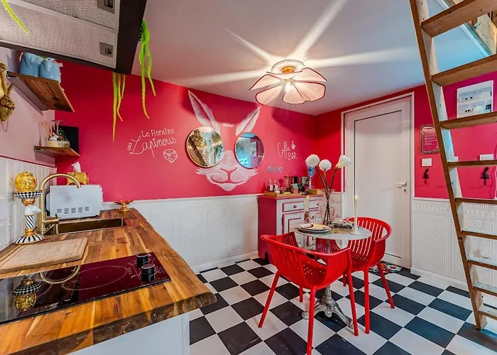 別荘 Le Repaire Des Lapinous, Reveuse Et Curieuse ! *