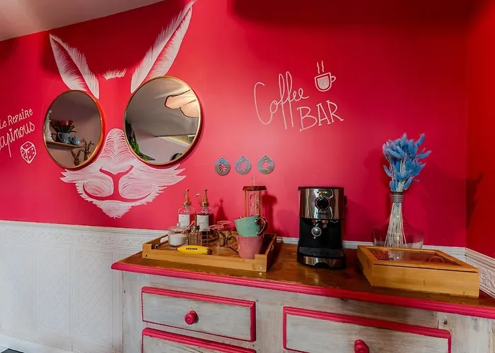 Vakantiehuis Le Repaire Des Lapinous, Reveuse Et Curieuse !